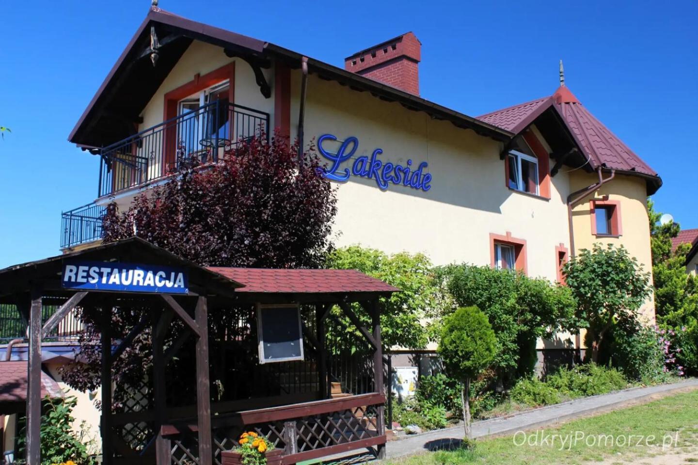 Pensjonat Nad Jeziorem Lakeside Brodnica Dolna Esterno foto